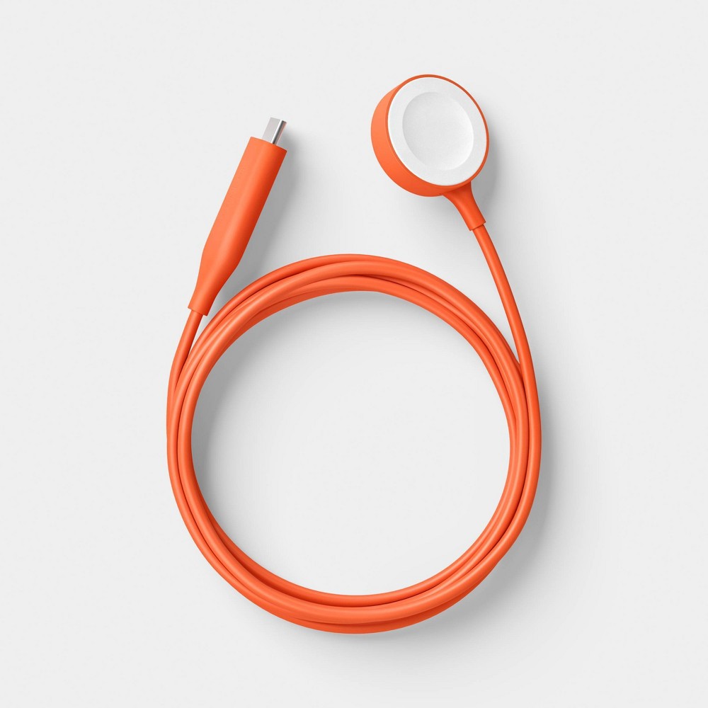 Apple Watch Charger - heyday™ Poppy Orange
