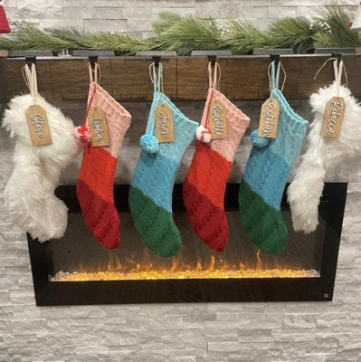 Knit Monogram Christmas Stocking White Y - Wondershop™ : Target