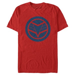 Men's Marvel The Falcon and the Winter Soldier Blue Shield T-Shirt - 1 of 4