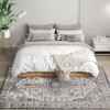 HOMCOM Area Rug, Vintage Machine Washable Rug, Non-Slip Floor Carpet for Living Room, Bedroom, Dining Room, Home Office - 2 of 4
