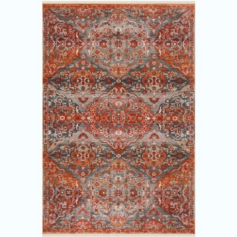 Vintage Persian VTP470 Power Loomed Area Rug  - Safavieh - image 1 of 4