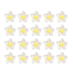 Unique Bargains Girl's Cute Small Flower Hair Clips 20 Pcs - 1 of 4