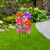 Briarwood Lane Spring Metal Art 27x15 Zinnias in Bloom For Spring Metal Art - 2 of 3