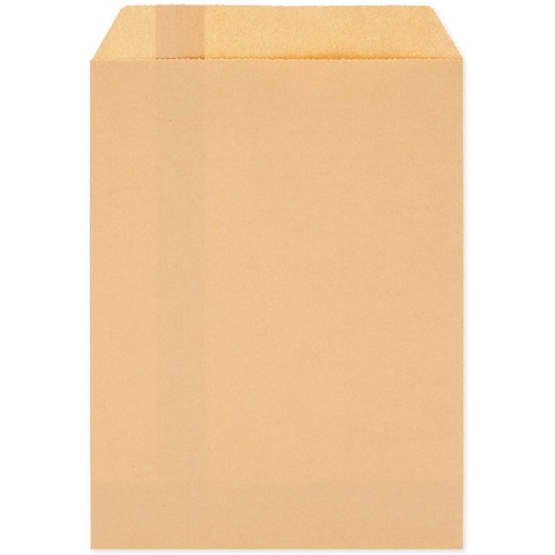 Blue Panda 200 Pack Greaseproof Flat Paper Bags, Treat, Gift (Brown, 7.5 x 5 In), 5 of 8