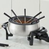 VEVOR Electric Fondue Pot Set for Cheese & Chocolate, 3 Quart Chocolate Melting Warmer, Stainless Steel Fondue Maker with Temperature Control - 2 of 4