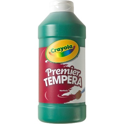 Crayola Premier Tempera Paint Green 16 oz. (54-1216-044) 541216044