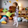 Coco the Capybara and Her Baby Plushie Set, Adorable 12" Stuffed Animal Toy Gift for Children| OrnamentallyYou - 3 of 4