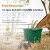 Farm Innovators Oversized Plastic Flat Back Heated Bucket - image 2 of 4