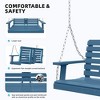 HYLEORY 2-Person HDPE Outdoor Porch Swing - 4 of 4