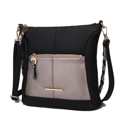 MKF Collection Nala Vegan Color-block Leather Women’s Shoulder Bag by Mia K