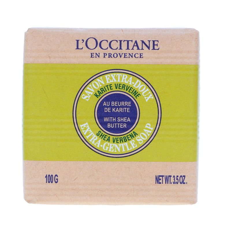 L'Occitane Shea Butter Extra-Gentle Verbena Soap 3.5 oz, 1 of 9