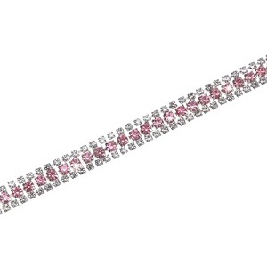 Unique Bargains Durable Rhinestone Chain Multipurpose Use Beaded Trim 1 Pc - 1 of 4