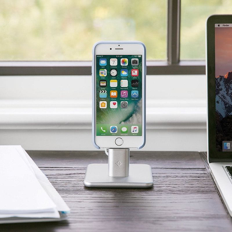Twelve South HiRise Deluxe V2 Charging Port Stand for iPhone, iPad, and More | Perfect for Lightning and Mirco-USB Powered Devices, 5 of 6