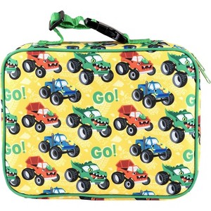 Bentology Lunch Box for Boys - Kids Insulated, Durable Lunchbox Tote Bag Fits Bento Boxes, Containers and Bottles, Back to School Lunch Sleeve Keeps - 1 of 3