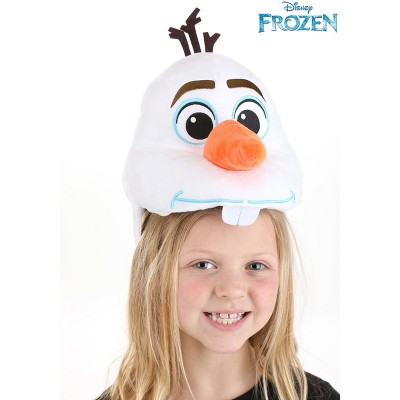 HalloweenCostumes.com One Size Fits Most   Frozen Olaf Face Headband, White/Orange/Blue