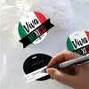 Big Dot of Happiness Viva Mexico - Mexican Independence Day Party Clear Goodie Favor Bags - Treat Bags With Tags - Set of 12 - 3 of 4