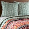 Vista Diamond Quilted Euro Sham - 2pk - Levtex Home - 2 of 3