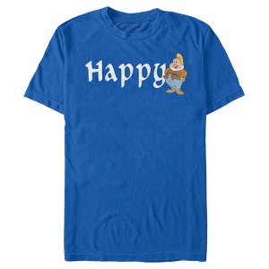Men's Snow White and the Seven Dwarfs Happy Name T-Shirt - 1 of 4