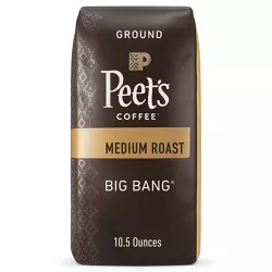 Peet's Coffee Big Bang Medium Roast Ground Coffee - 10.5oz
