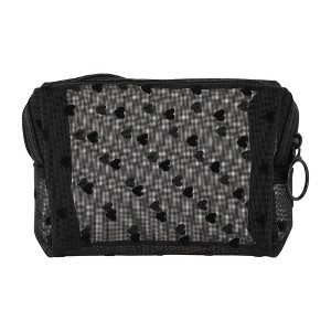 Unique Bargains Women's Mesh Octagonal Cosmetic Bag 1 Pc - 1 of 3