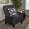 Fabric Push Back Recliner with Plush Cushioning - 4 of 4
