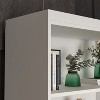 Famapy 2-Doors Bookshelf With 1 Drawer and Storage Shelves - 2 of 4