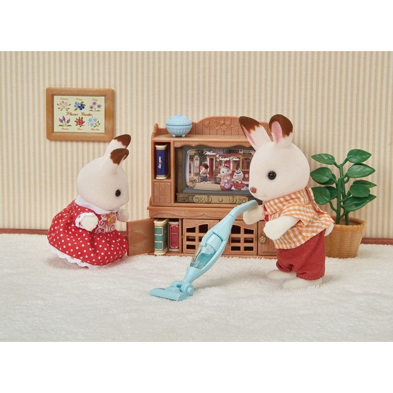 Calico Critters Laundry & Vacuum Cleaner, Dollhouse Furniture and Accessories, 3 of 6