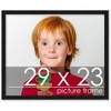 PosterPalooza | Photo Size Minimalist Black Picture Frame - UV Acrylic, Foam Board Backing, Hanging Hardware - 2 of 4
