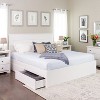 Select 4 - Post Platform Bed with 2 Drawers - Prepac - image 4 of 4