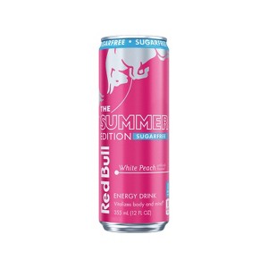 Red Bull Sugarfree Summer Edition Energy Drink - 12 fl oz Can - 1 of 4