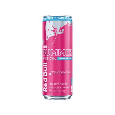 Red Bull Sugar Free White Peach - 12 fl oz Single