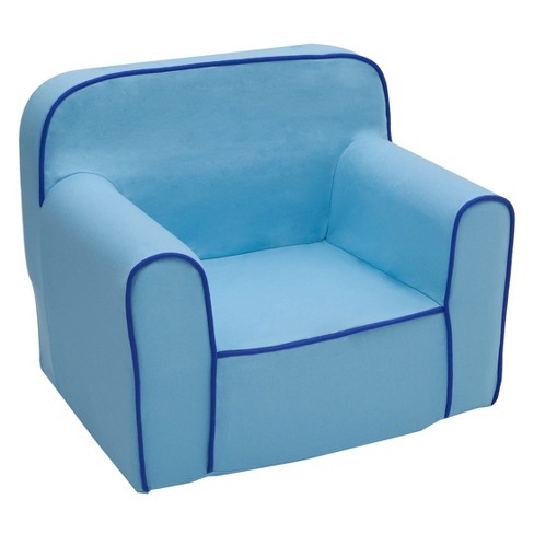 Delta Children Foam Snuggle Chair Blue Target