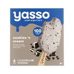 Yasso Frozen Greek Yogurt - Cookies 'n Cream Bars - 4ct