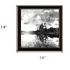 HomeRoots Lakeside Pines Black Framed Print Wall Art - 3 of 4