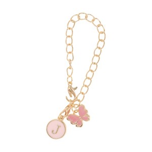 Unique Bargains Butterfly Heart Cup Chain Charm Water Cup Pendant 1 Pc - 1 of 4