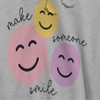 Social Collective Men's Make Someone Smile Long Sleeve Graphic Cotton Sweatshirt Hoodie - 2 of 3