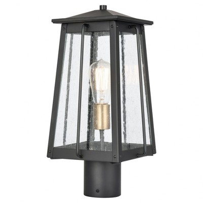 Elk Home Kirkdale 2 - Light Post Light in  Matte Black