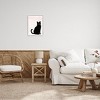 Stupell Industries Halloween Black Cat Silhouette Framed Giclee Art - 2 of 4