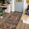 COZONY Washable Area Rugs for Living Room Boho Vintage Distressed Oriental Medallion Large Rug Stain-Resistant Carpet for Bedroom Dining Room - 4 of 4