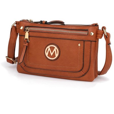 MKF Collection Elaina Multi Pocket Crossbody by Mia K