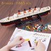 Insoon 2 in 1 Mini Ship Building Block 1883 PCS with Glacier Display Stand Toy Gift for Adults Teens Kids Aged 8+ - 4 of 4