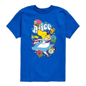 Boys' - Disney - Alice In Wonderland Short Sleeve Graphic T-Shirt - 1 of 4