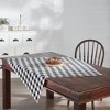Annie Buffalo Check Black Table Topper 40x40 VHC Brands - 4 of 4