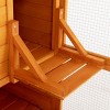 AZL1 Life Concept Pet Crates and Houses Large Multi Level Cat Enclosure with Spacious Activity Area Fun Jumping Platforms, Orange, 76.2"*33.5"*70" - 3 of 4