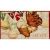 Olivia’s Home Early Riser Rooster Doormat – 22" x 32" – Indoor Accent Mat with Farmhouse Charm - 2 of 3