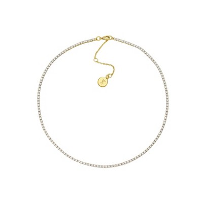 Dahlia Tennis Necklace by Tomorrow Studio
