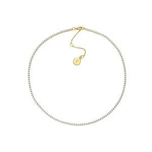 Dahlia Tennis Necklace by Tomorrow Studio - 1 of 2