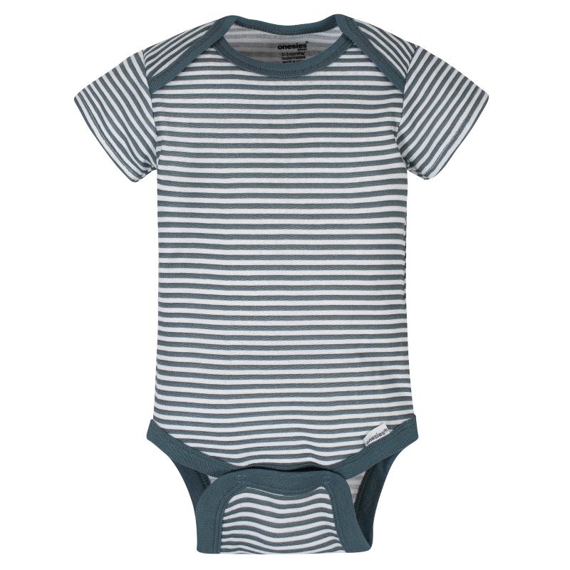 Onesies Brand Baby Boys' 8-Pack Short Sleeve Mix & Match Bodysuits, 4 of 10