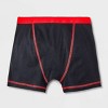 Boys' 10pk Striped Boxer Briefs - Cat & Jack™ Red/Blue - 3 of 4