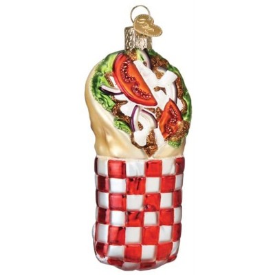 Old World Christmas Glass Blown Ornament for Christmas Tree, Gyro